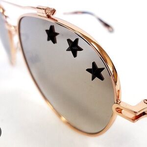 Givenchy GV7057/STARS DDBNQ Gold Copper Mirrored Aviator Sunglasses